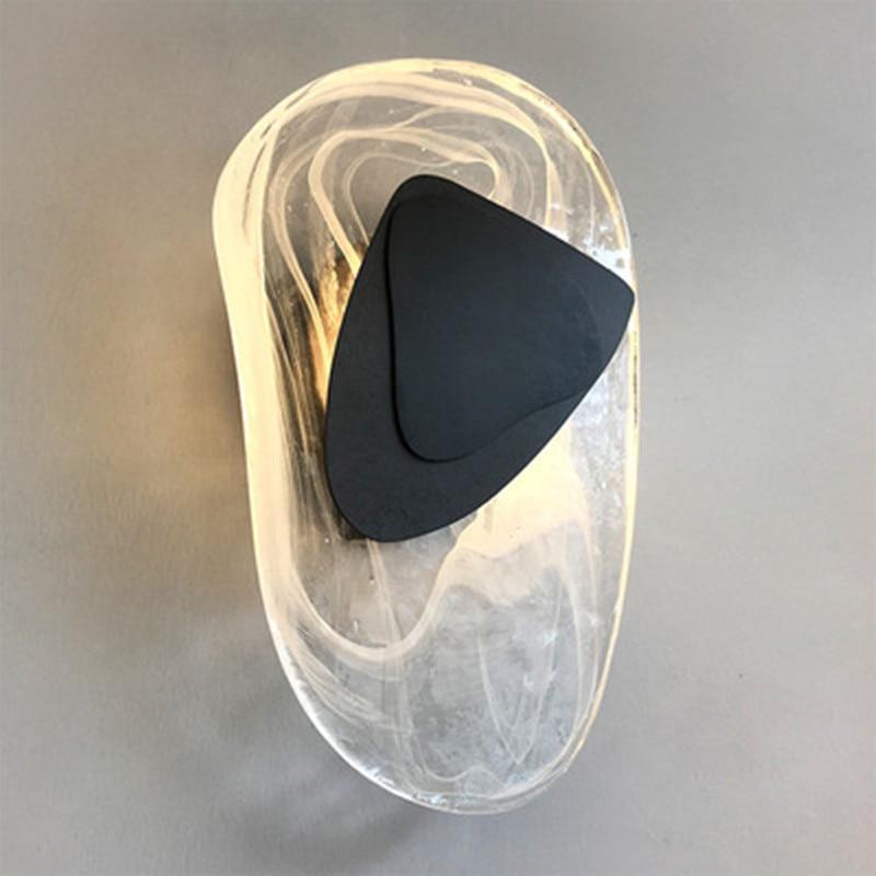 Modern Nordic Crystal LED Wall Lamp Wall Scone For Bedroom