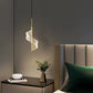 Nordic Metal Bedside Chandelier Pendant Light For Bedroom