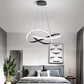 Nordic Clover Ring LED Modern Chandelier for Living Room & Bedroom