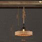 Retro Iron Base Hemp Rope Chandelier Creative Industrial Pendant Light