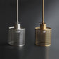 Oneal Pendant Light, Metal & Glass