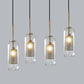 Oneal Pendant Light, Metal & Glass