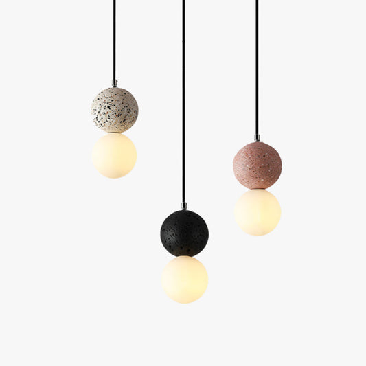 Valentina Pendant Light 3 Colour, Dolomite