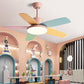 Morandi Colourful Ceiling Fan with Light, DIA 105CM