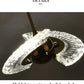Moderne drehbare Pendelleuchte, Kronleuchter aus Metall und Acryl 