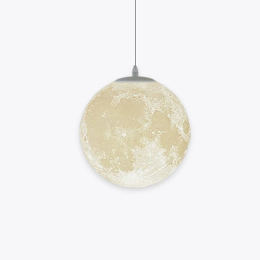 Modern Fancy Moon Pendant Lamp Ornaments for Dining Room & Bedroom