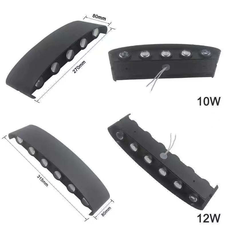 Outdoor Waterproof Aluminum LED Wall Light Wall Scone