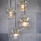 Hailie Glass Pendant Light 2 Colour, DIA 15/20/25CM