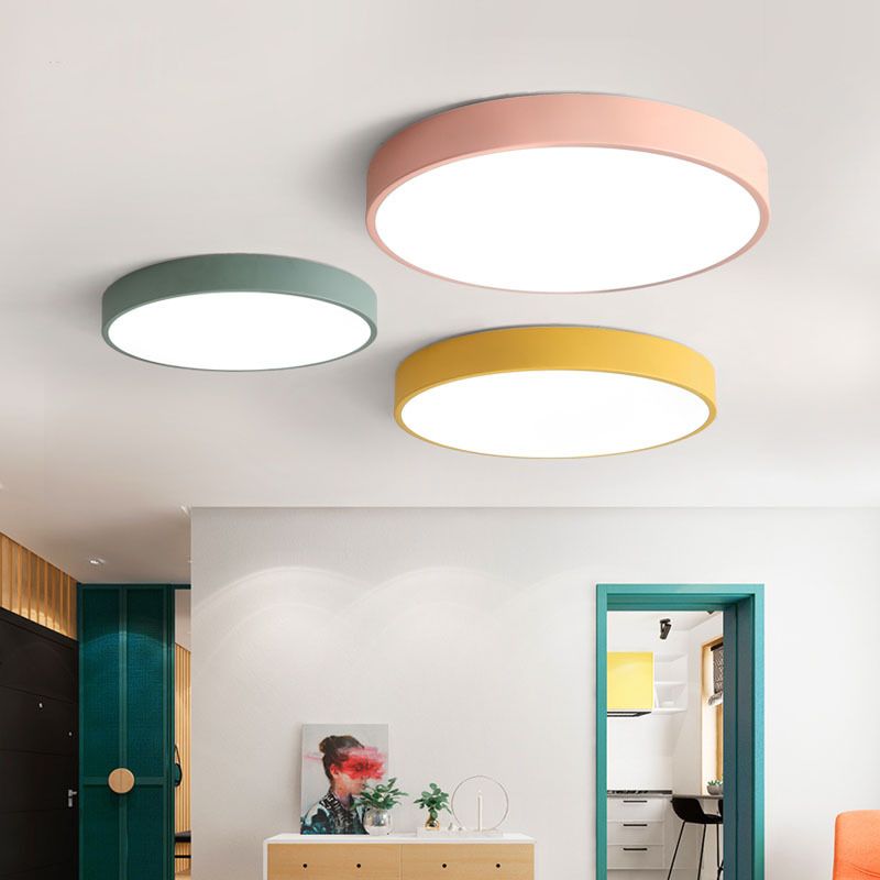 Morandi Flush Mount Ceiling Light 5 Colour, DIA 30/40/50CM