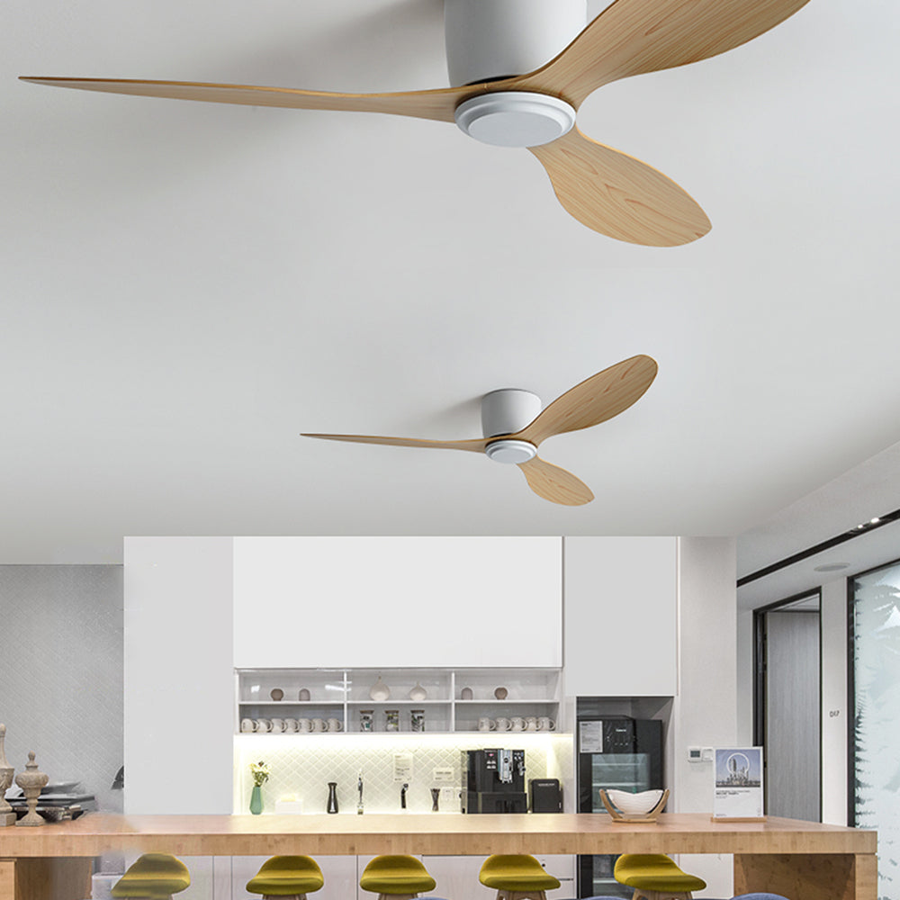 Walters Minimalist 3-Blade Ceiling Fan, 2 Colour, Metal & ABS, DIA130CM