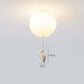 Fateh Bear Balloons Flush Mount Ceiling Light for Children's Room, Bedroom