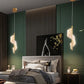 Nordic Metal Bedside Chandelier Pendant Light For Bedroom