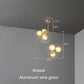 Valentina Pendant Light Bubble Moon, Metal & Glass