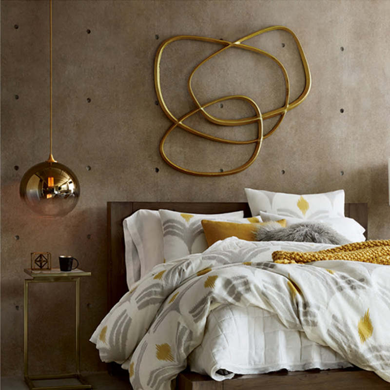 Modern LED Pendant Lights Glass Ball Hanging Lamp For Dining Room, Bedroom