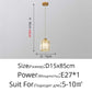 Kristy Cluster Pendant Light, 1/3 Head