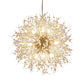 Nordic Dandelion Crystal Romantic Chandelier for Bar & Bedroom