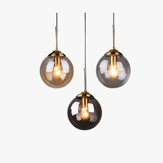 Valentina Pendant Light Clear Bubble Gradient