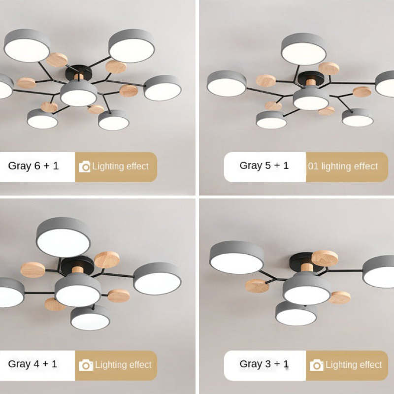 Modern Round LED Ceiling Light For Living Room, Bedroom