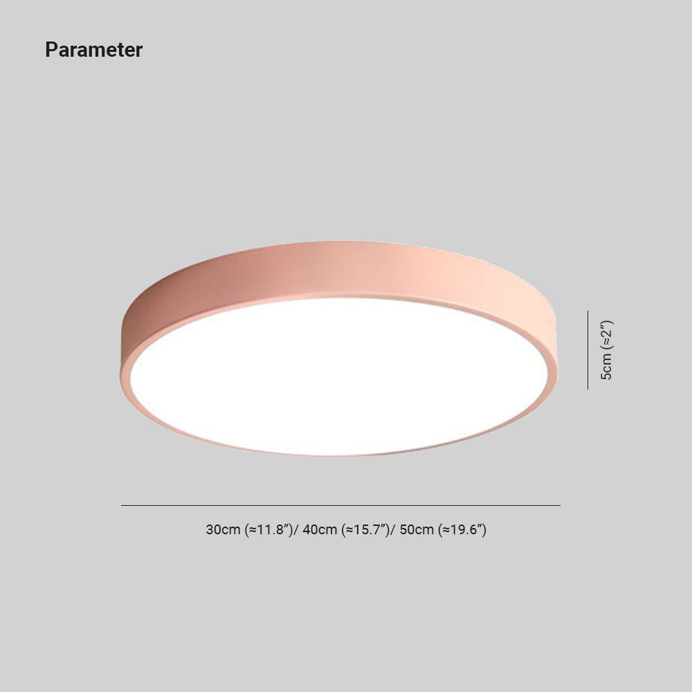 Morandi Flush Mount Ceiling Light 5 Colour, DIA 30/40/50CM