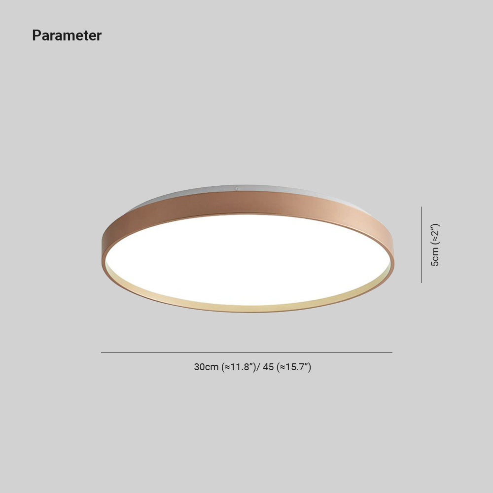 Quinn Flush Mount Ceiling Light, DIA 30/45CM