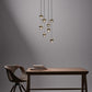 Valentina Pendant Light, Metal & Glass, 2 Colour