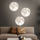 Modern Fancy Moon Pendant Lamp Ornaments for Dining Room & Bedroom
