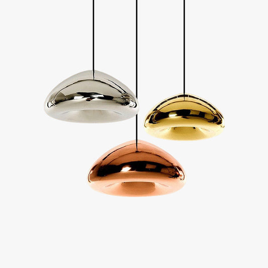 Nordic Bread Shaped Matel Pendant Lamp Ceiling Light For Kitchen, Bedroom