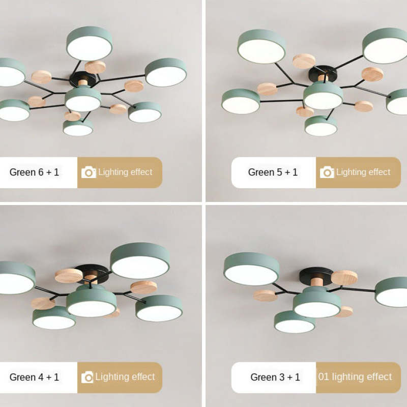 Modern Round LED Ceiling Light For Living Room, Bedroom