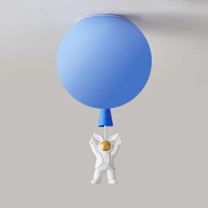 Fateh Astronaut Balloon Flush Mount Ceiling Light 8 Colour, Dia 25/30/35cm