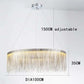 Metal Tassel Chain Led Chandelier Pendant Shade Lighting For Living Room, Dining room