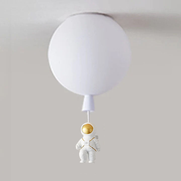 Fateh Astronaut Balloon Flush Mount Ceiling Light, L 20/25/30/35cm
