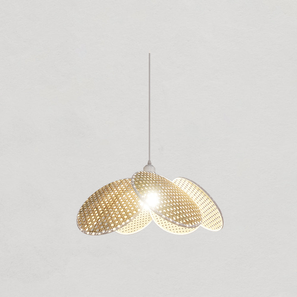 Ritta Pendant Light 2 Colour, Rattan & Willow weave, Dia 40/50/60cm