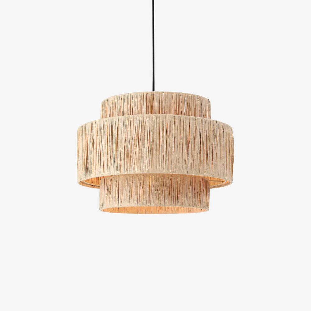 Muto Rattan Pendant Light, 3 Style