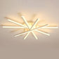 Quinn Linear Flush Mount Ceiling Light, 4 Colour