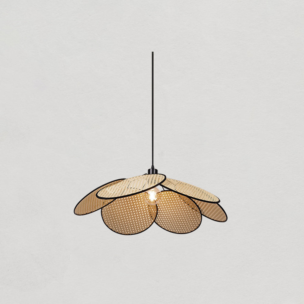 Ritta Pendant Light 2 Colour, Rattan & Willow weave, Dia 40/50/60cm