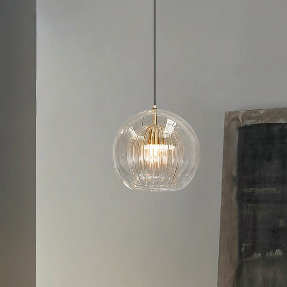 Hailie Glass Pendant Light 2 Colour, DIA 15/20/25CM
