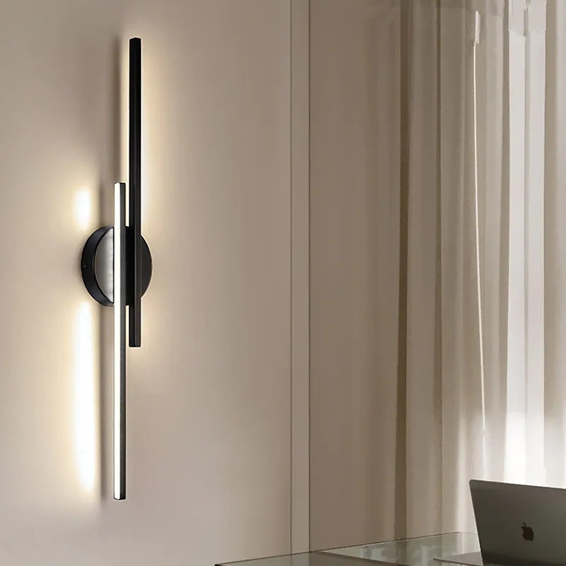 Simple Modern LED Iron Wall Lamp Wall Scone for Bedroom