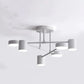 Weiss Flush Ceiling Light, Metal