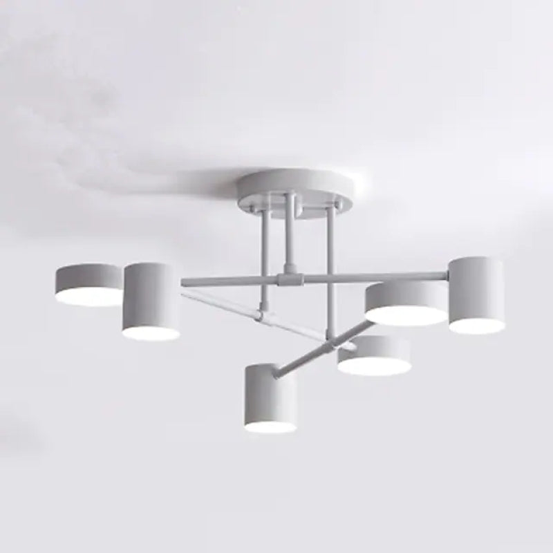 Weiss Flush Ceiling Light, Metal