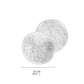 Nordic Moon Eclipse Creative Wall Lamp