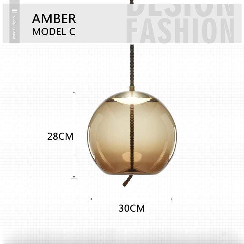 Modern Glass Pendant Lights for Dining Room, Living Room