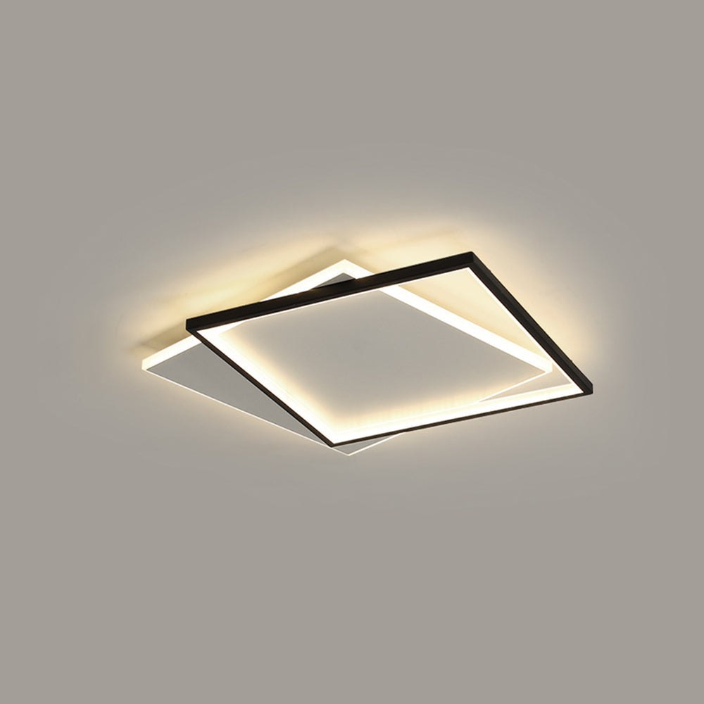 Quinn Flush Mount Ceiling Light 3 Colour Temperature Switchable, DIA 40/50CM