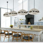 Nordic Bread Shaped Matel Pendant Lamp Ceiling Light For Kitchen, Bedroom