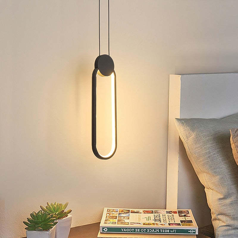 Modern Minimalist LED Hanging Pendant Lights For Living Room, Bedroom