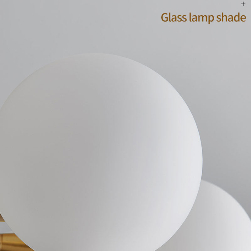Valentina Ceiling Light, Metal & Glass