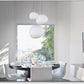 Hailie Egg-shaped Glass Pendant Light