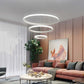 Arisha Pendant Light Outer Ring Illuminated, 2/3/4 Rings