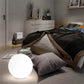 LED Neon Colour Sphere Shape PVC Floor Lamp Remote Control