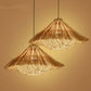 Muto Hand-Woven Rattan Modelling Pendant Light for Dining Room