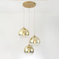 Modern LED Pendant Lights Glass Ball Hanging Lamp For Dining Room, Bedroom